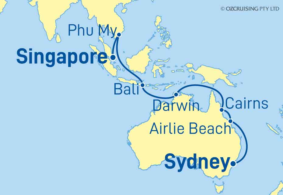 Cruise Map