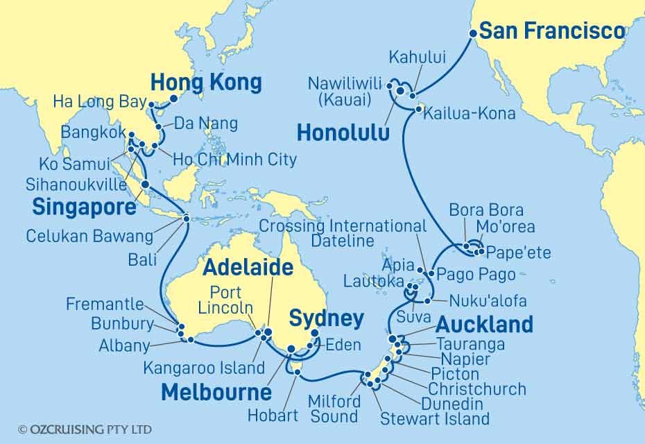 Cruise Map