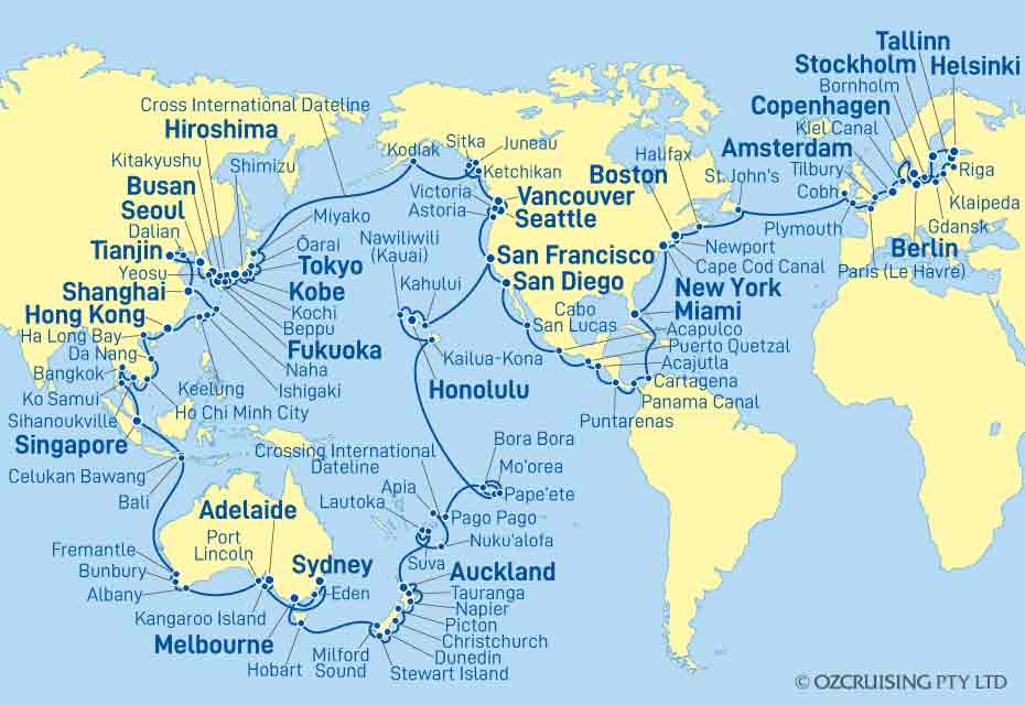 Cruise Map