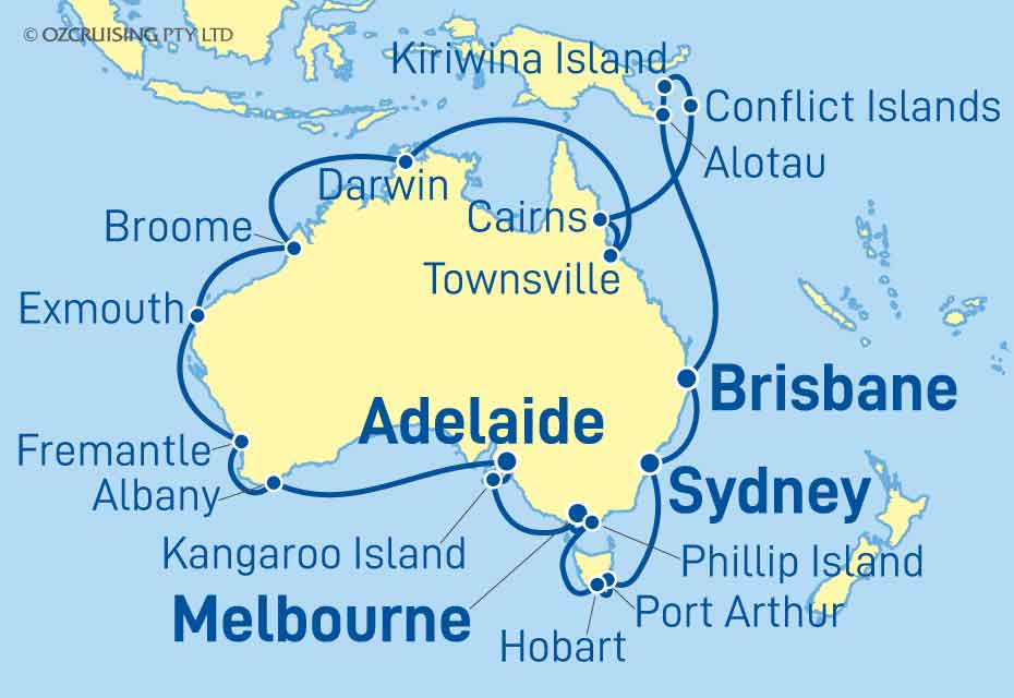 Cruise Map