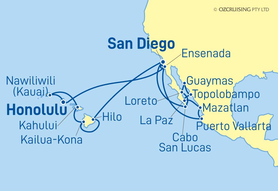 Cruise Map