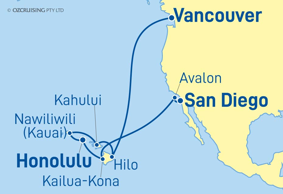 Cruise Map