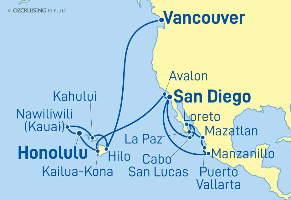 Cruise Map