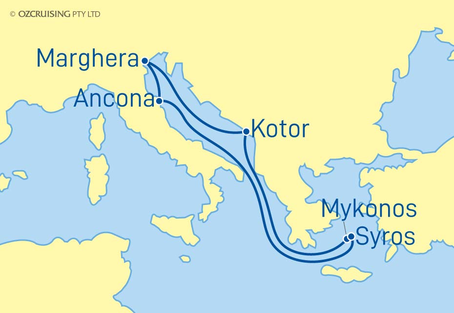 Cruise Map