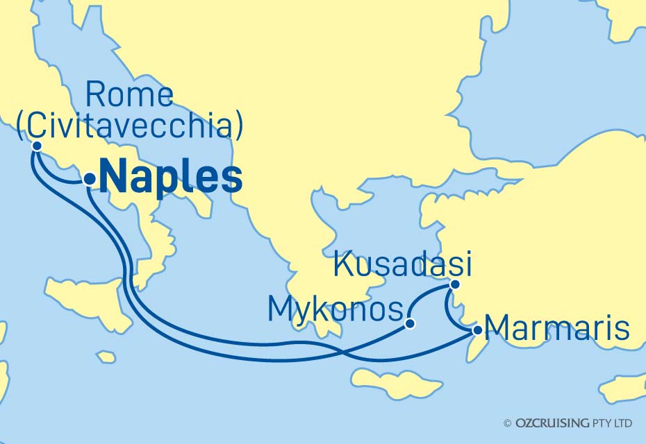 Cruise Map