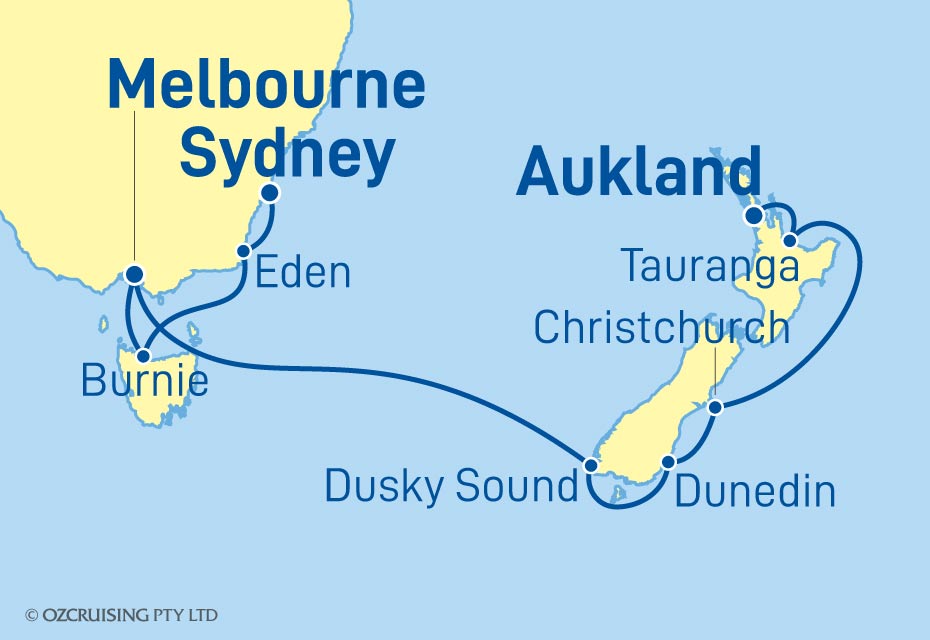 Cruise Map