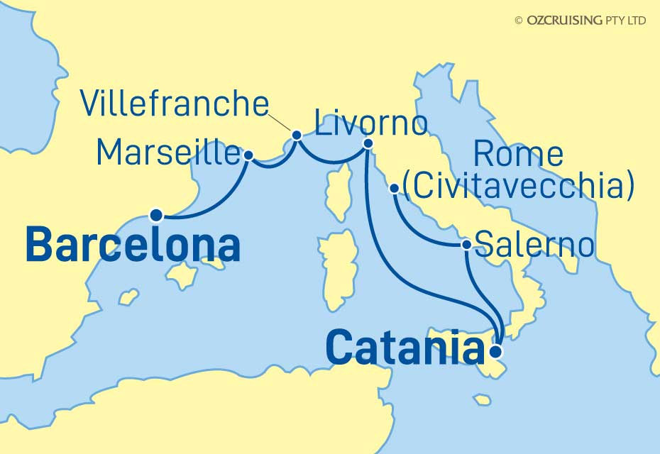 Cruise Map