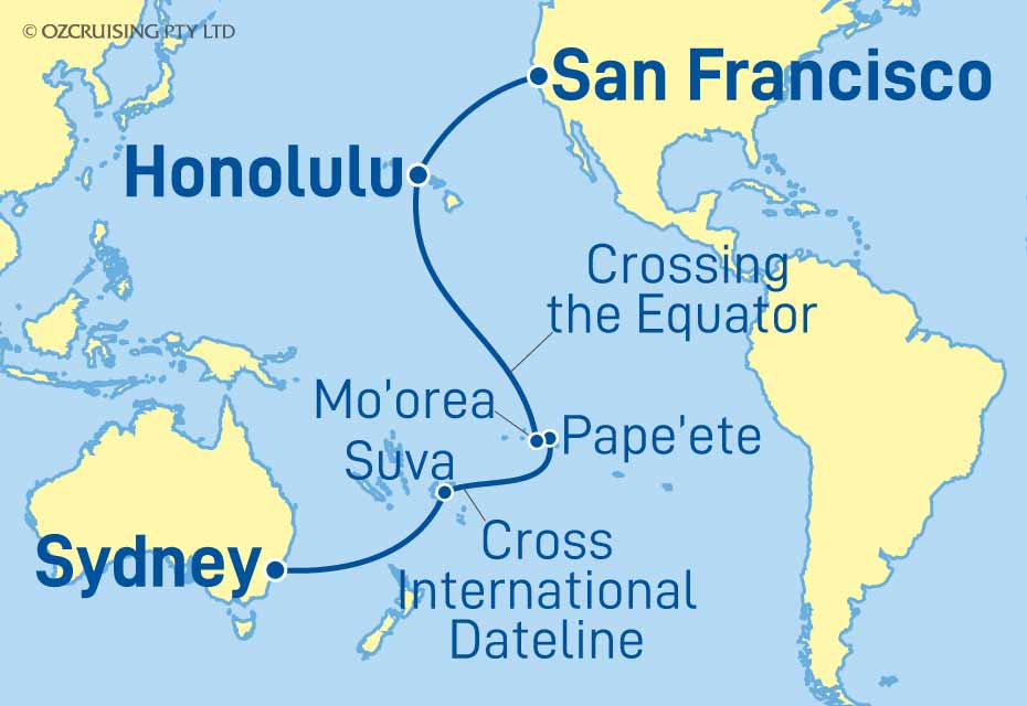 Cruise Map