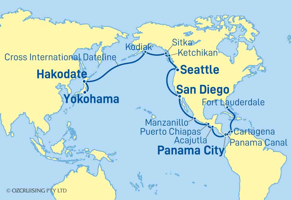 Cruise Map