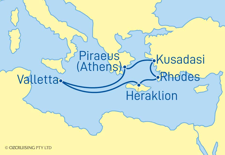 Cruise Map