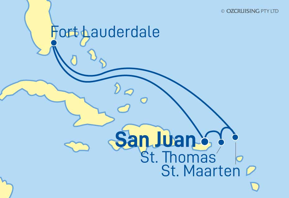 Celebrity Edge Eastern Caribbean - Cruises.com.au
