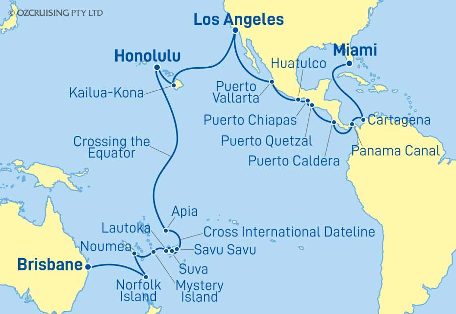 Cruise Map
