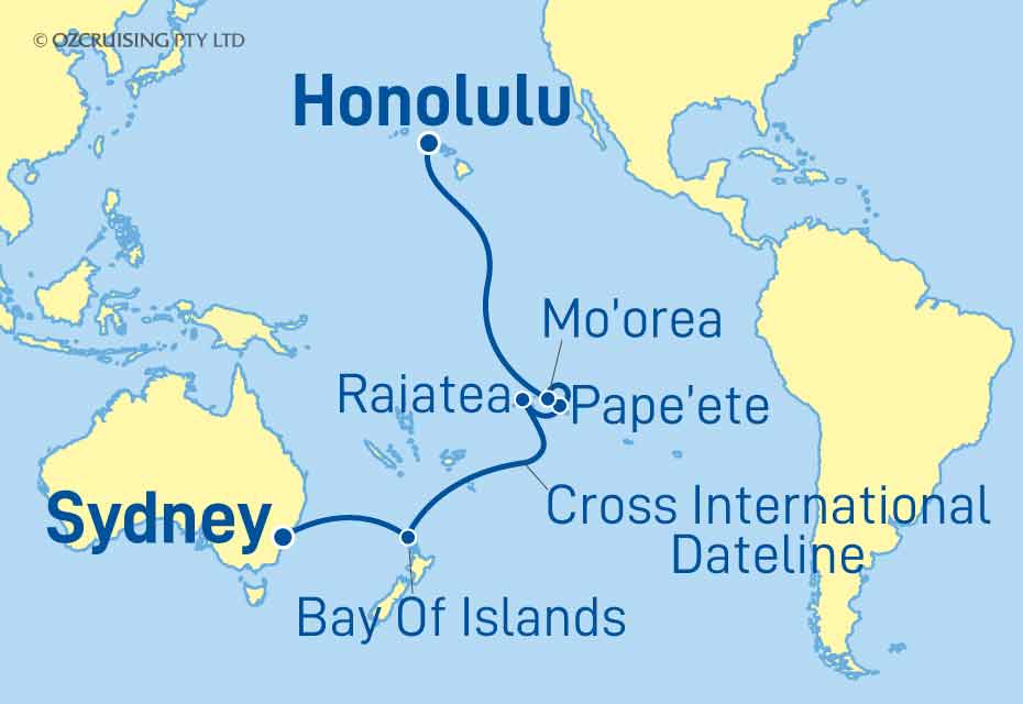 Cruise Map