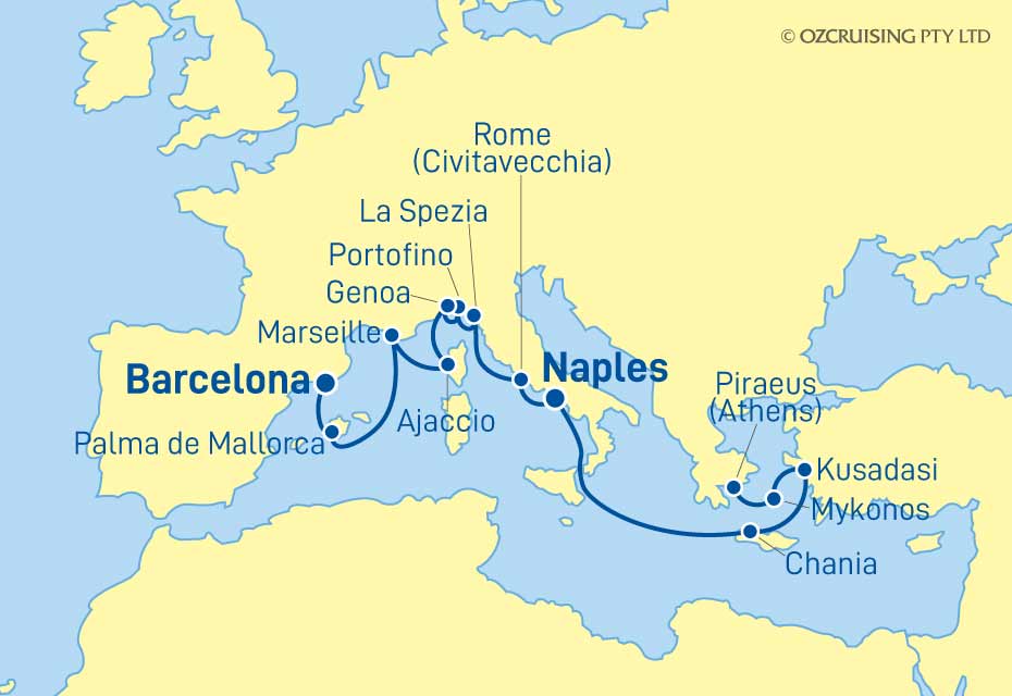 Cruise Map
