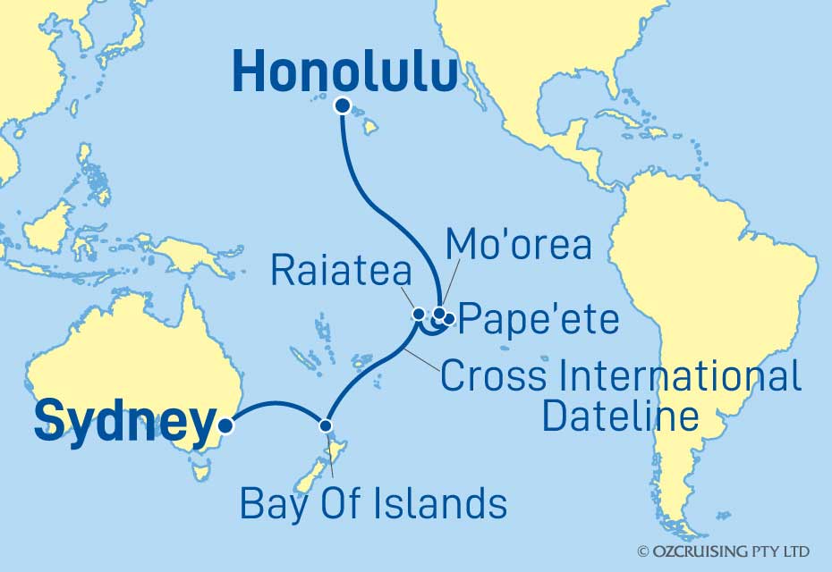 Cruise Map