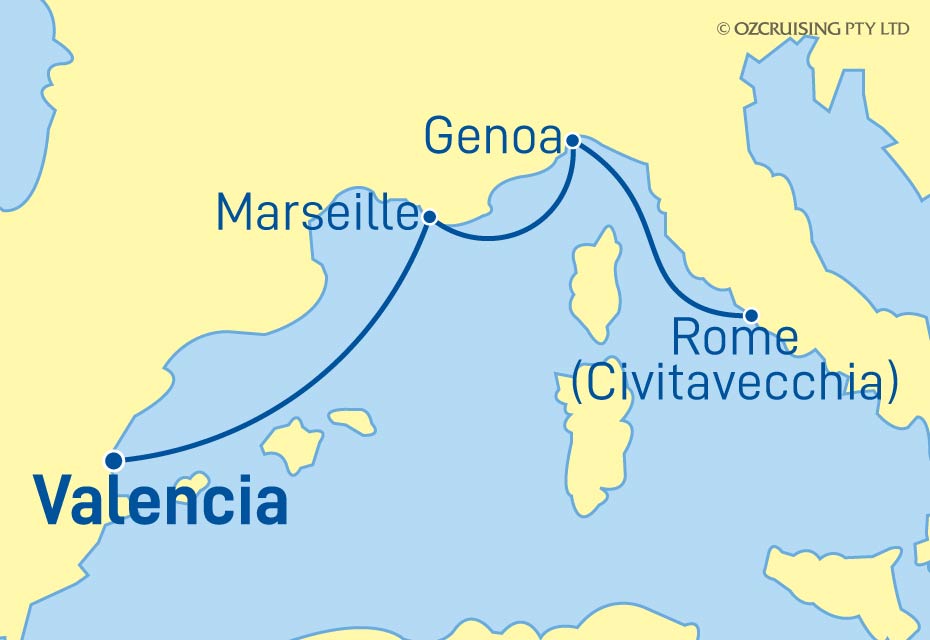Cruise Map