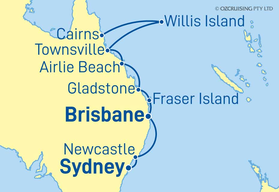 Cruise Map