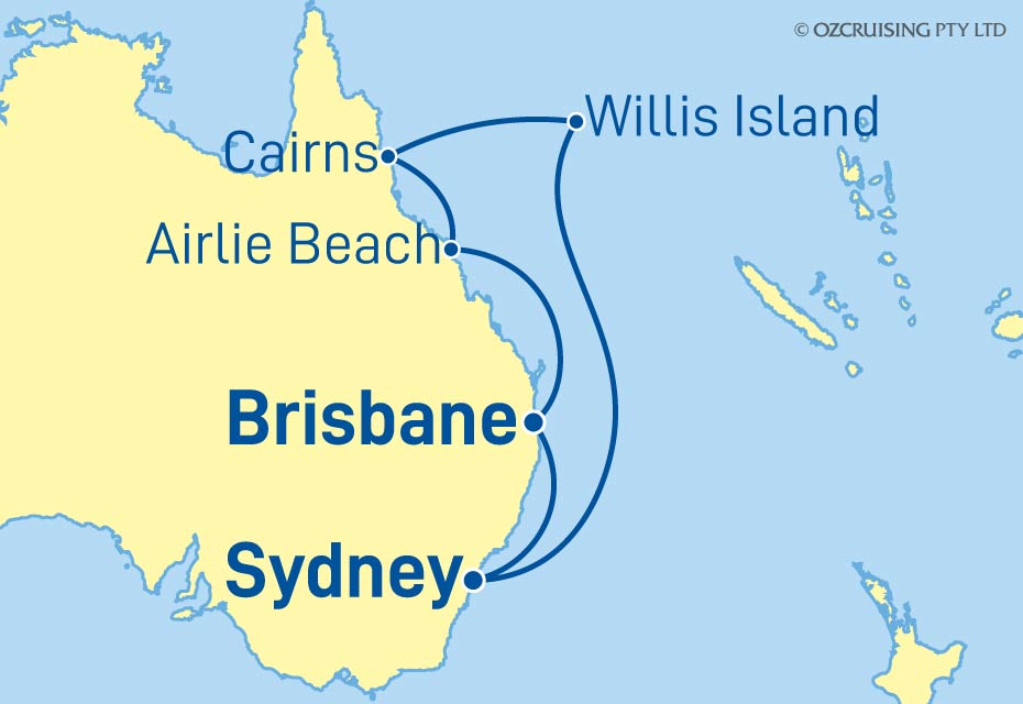 Cruise Map