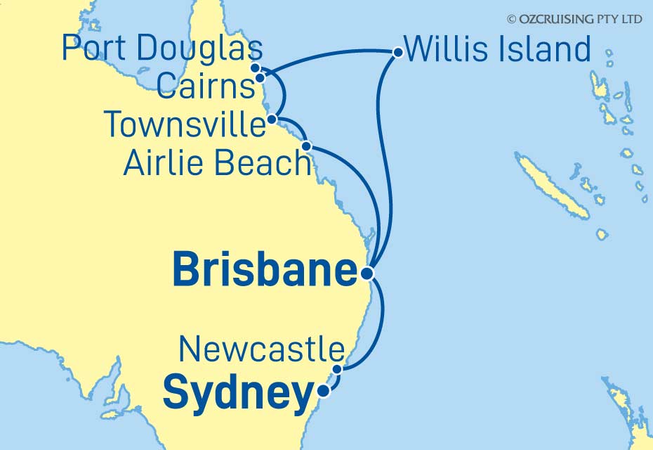 Cruise Map