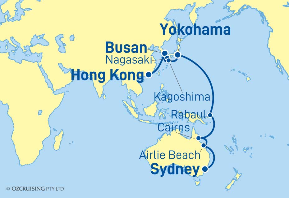 Cruise Map