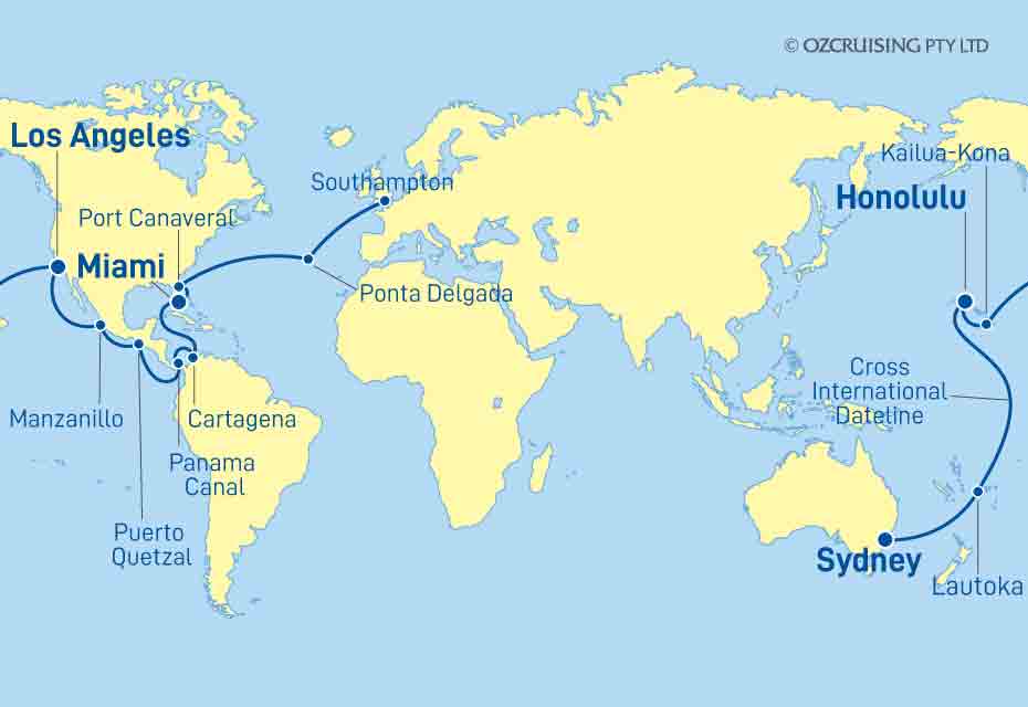 Cruise Map