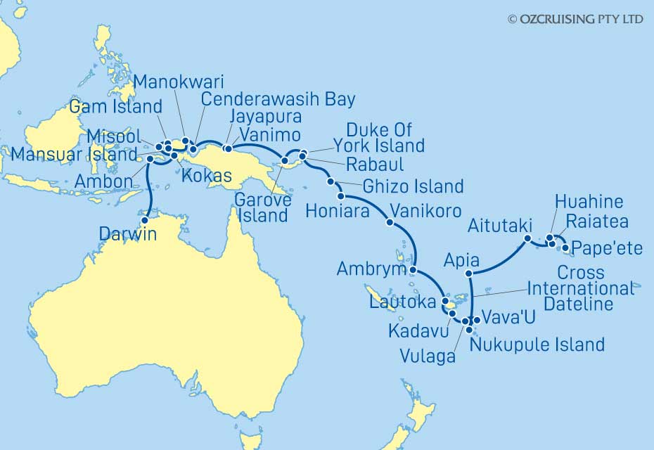 Cruise Map