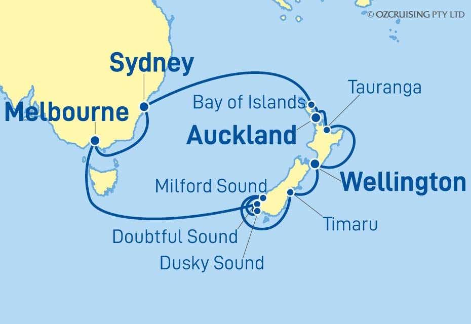Cruise Map