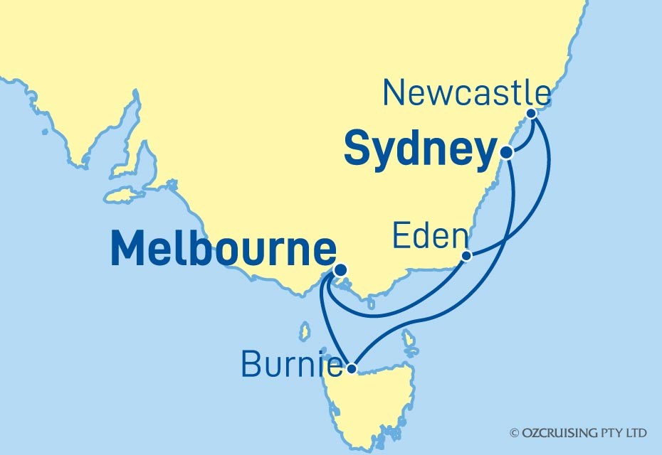 Cruise Map