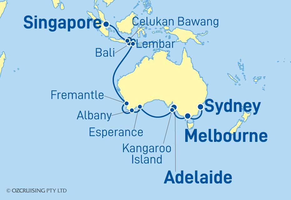 Cruise Map