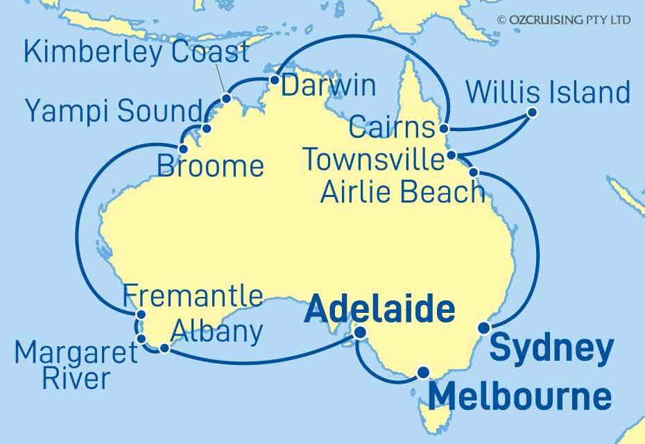 Cruise Map