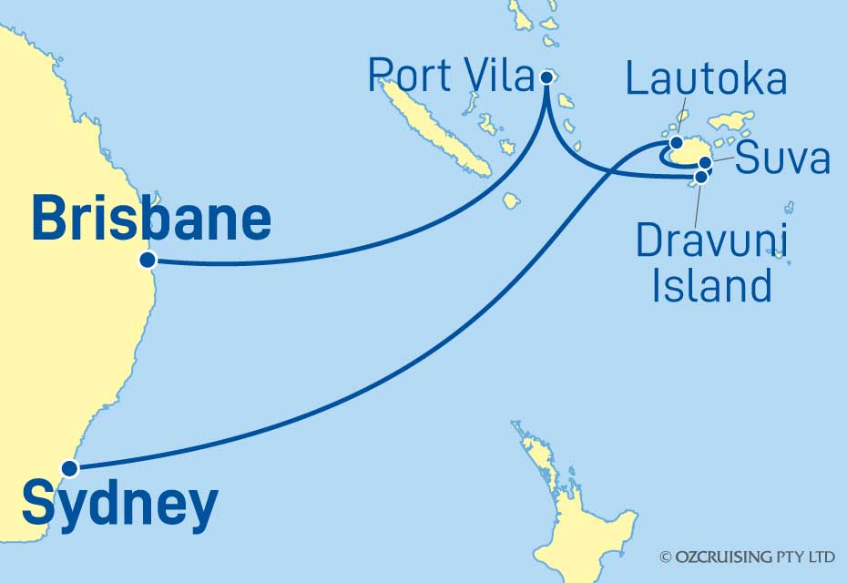 Cruise Map
