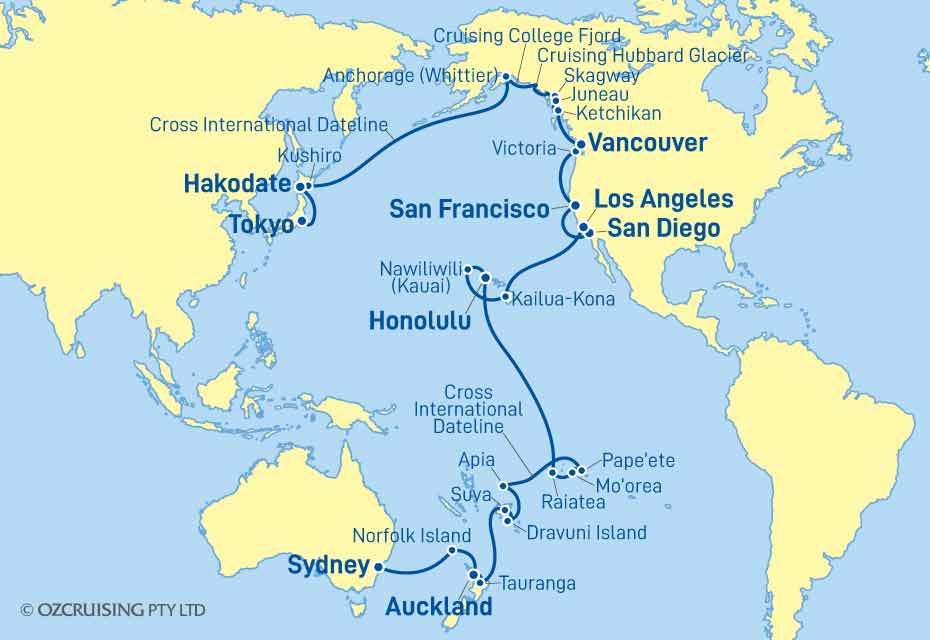 Cruise Map