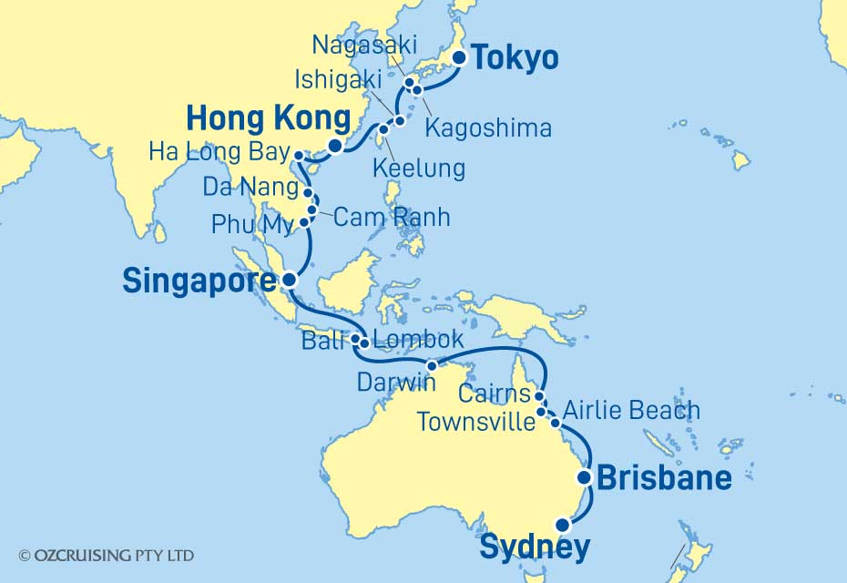 Cruise Map