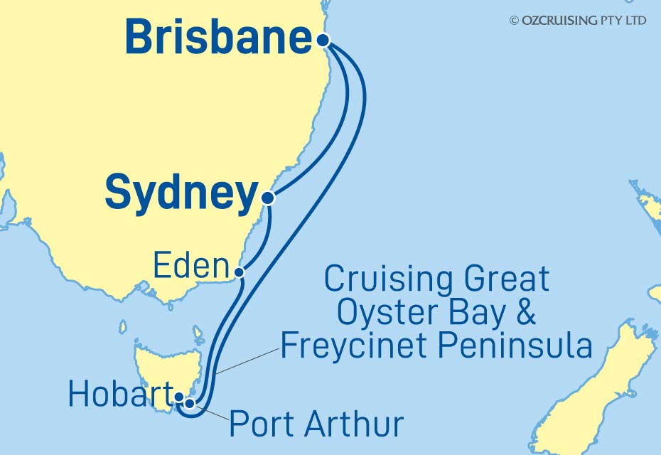 Cruise Map