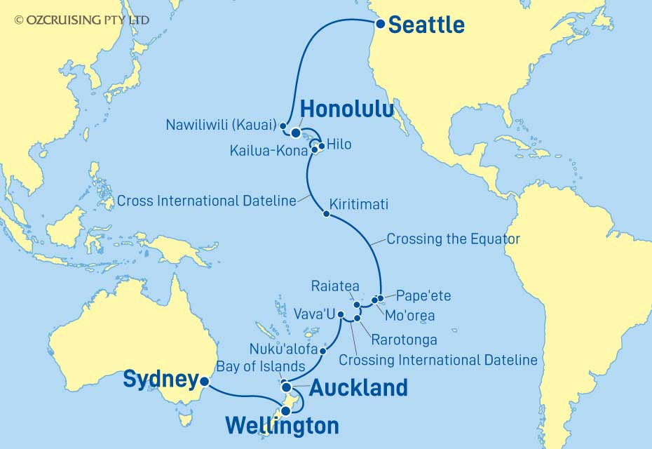 Cruise Map