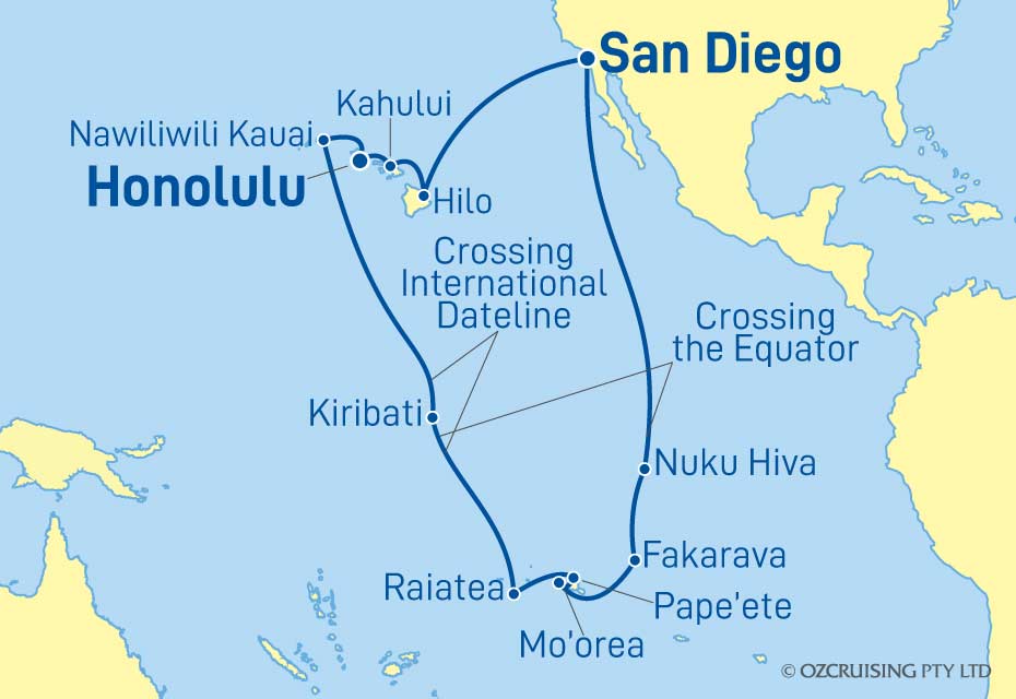 Cruise Map