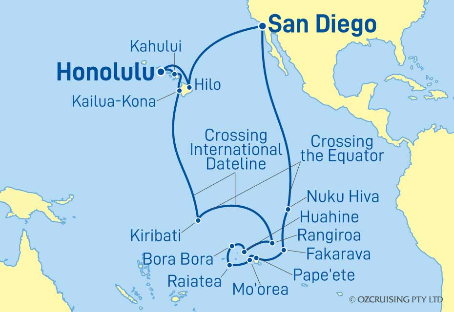 Cruise Map