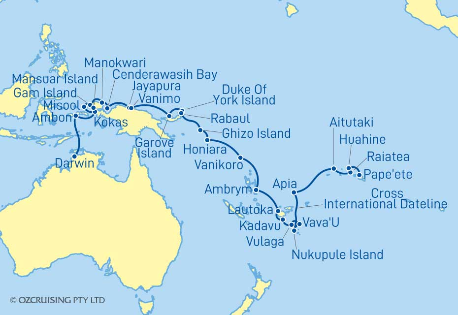 Cruise Map