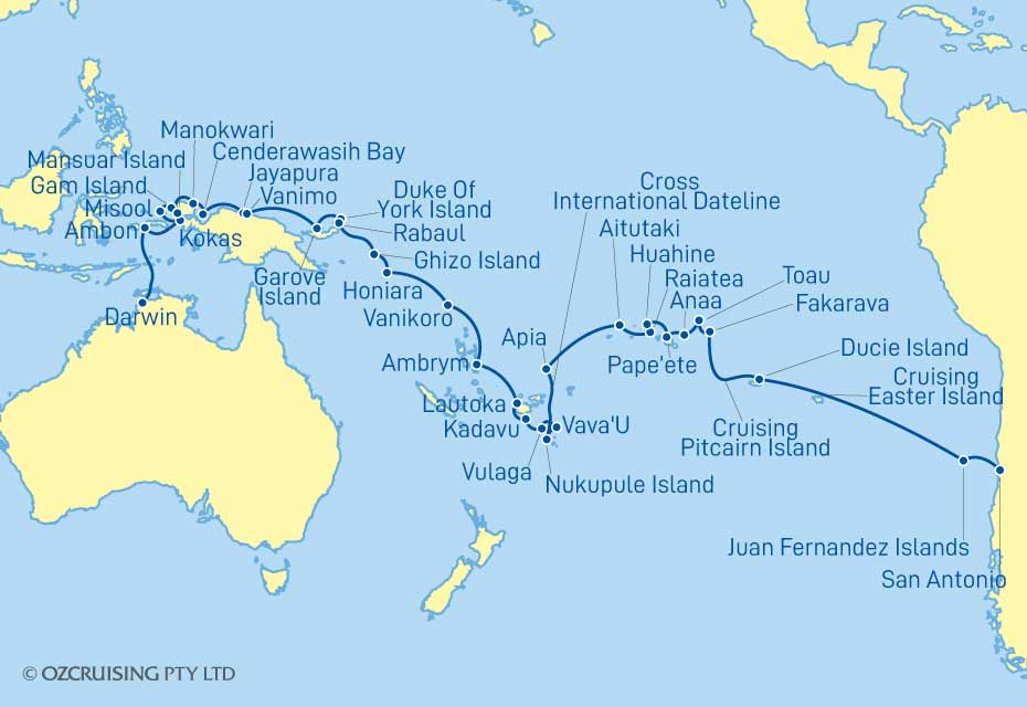 Cruise Map