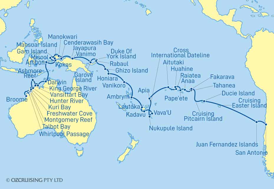 Cruise Map