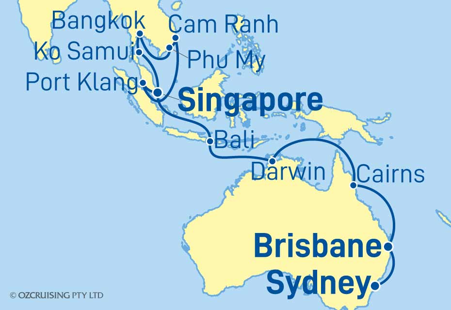 Cruise Map