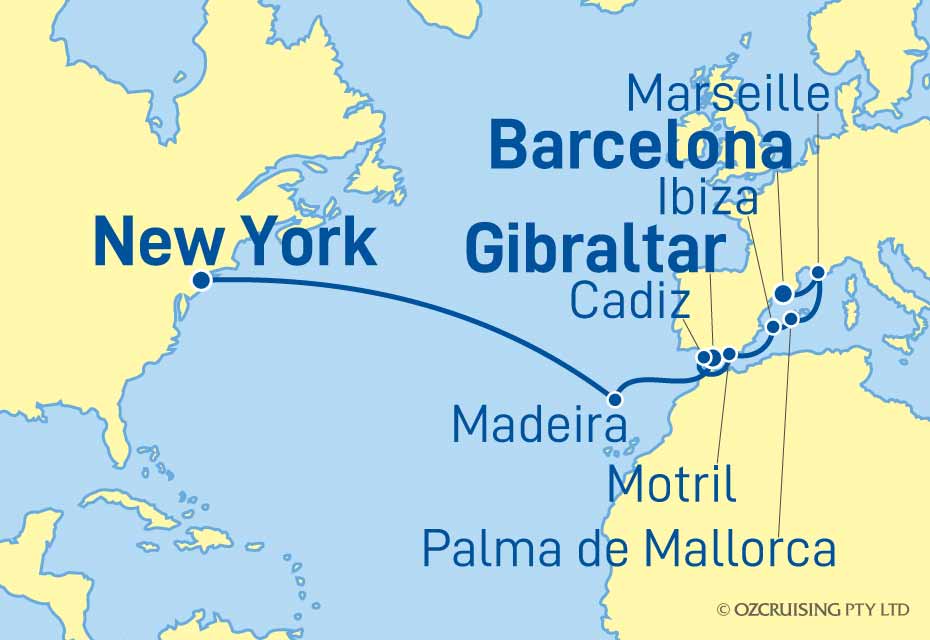 Cruise Map