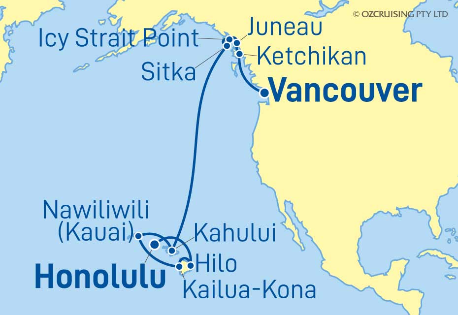 Cruise Map