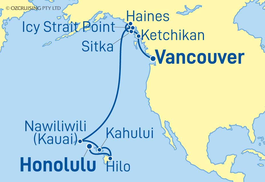 Cruise Map