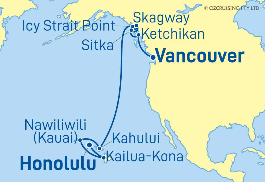 Cruise Map