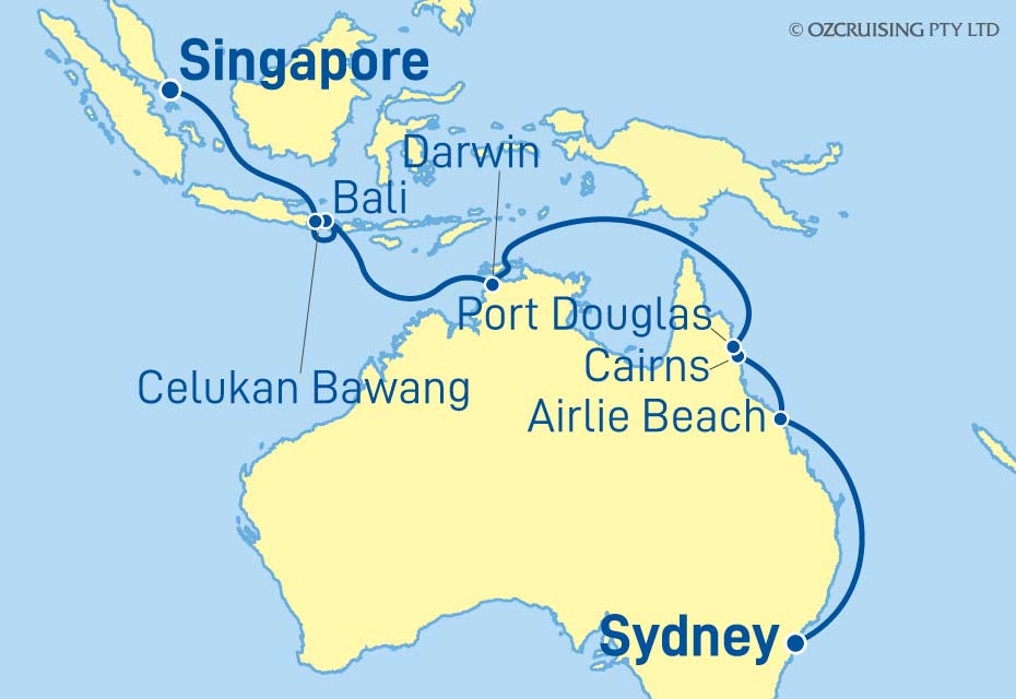 Cruise Map