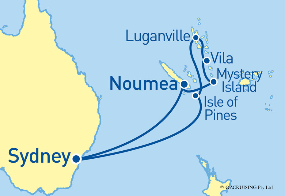 Carnival Splendor South Pacific - Cruises.com.au