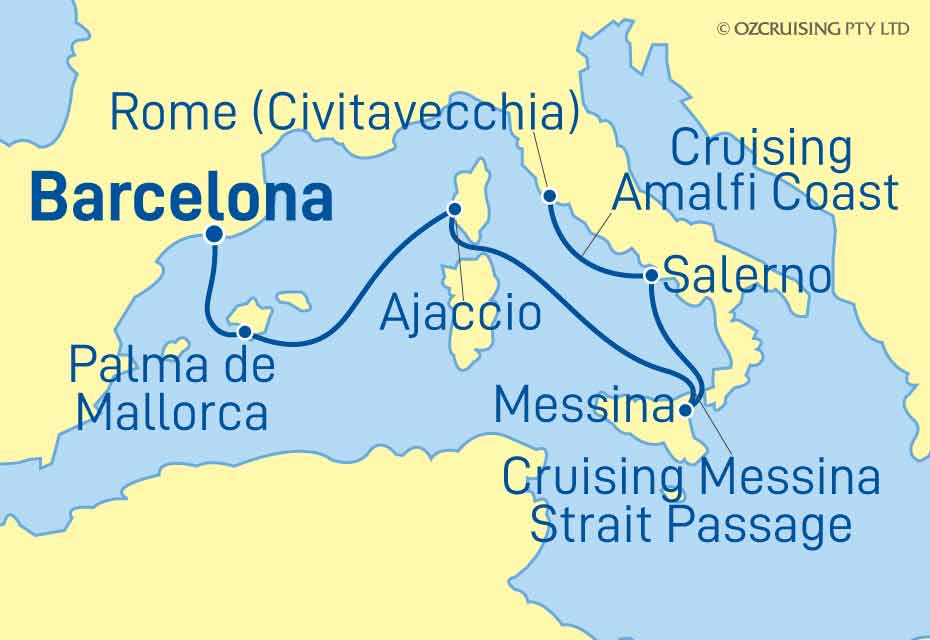 Cruise Map