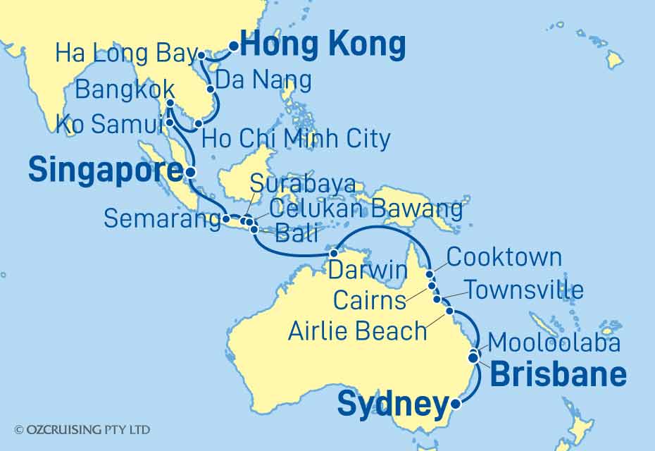 Cruise Map