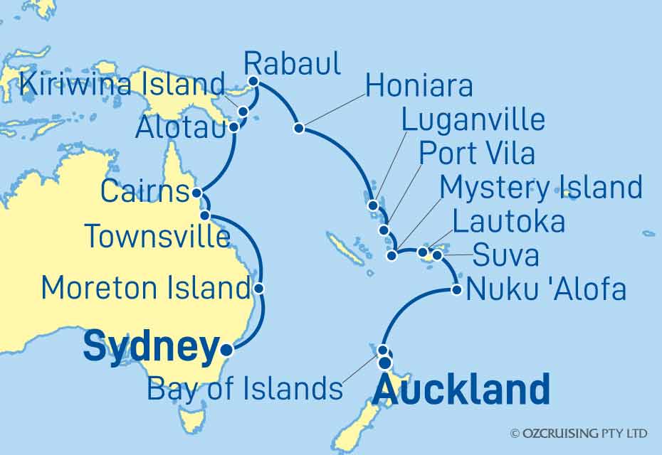 Cruise Map